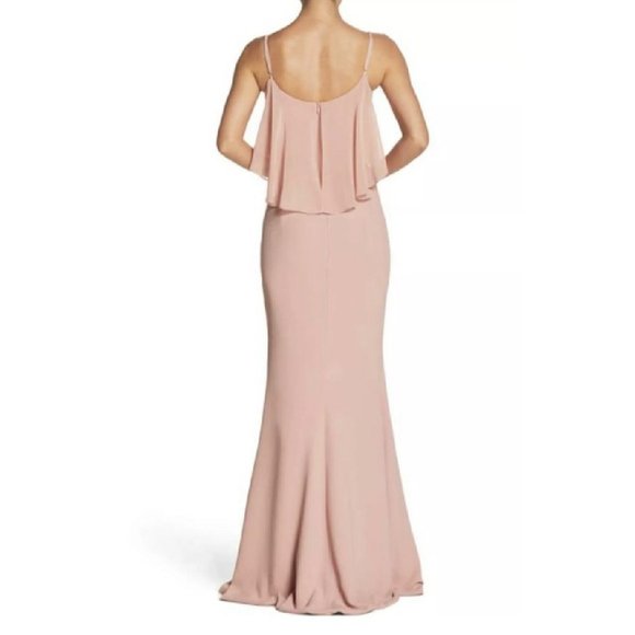 Dress The Population Diana Cold Shoulder Slit Maxi Dress - Picture 5 of 15